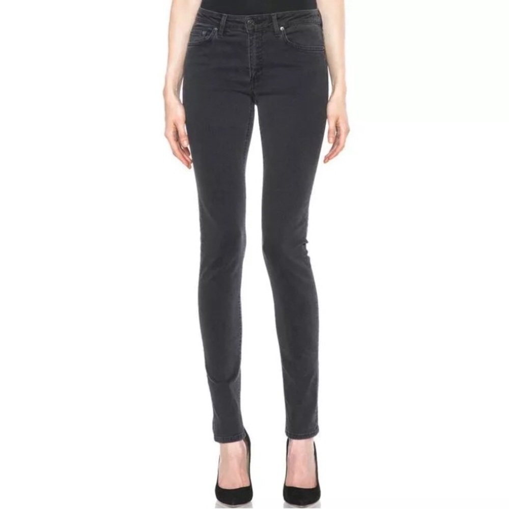 ACNE STUDIOS SKIN 5 USED BLACK SKINNY JEANS